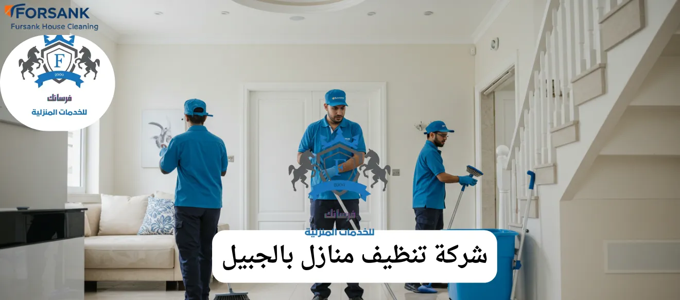 شركة تنظيف منازل في الجبيل - فريق عمل محترف ومدرب